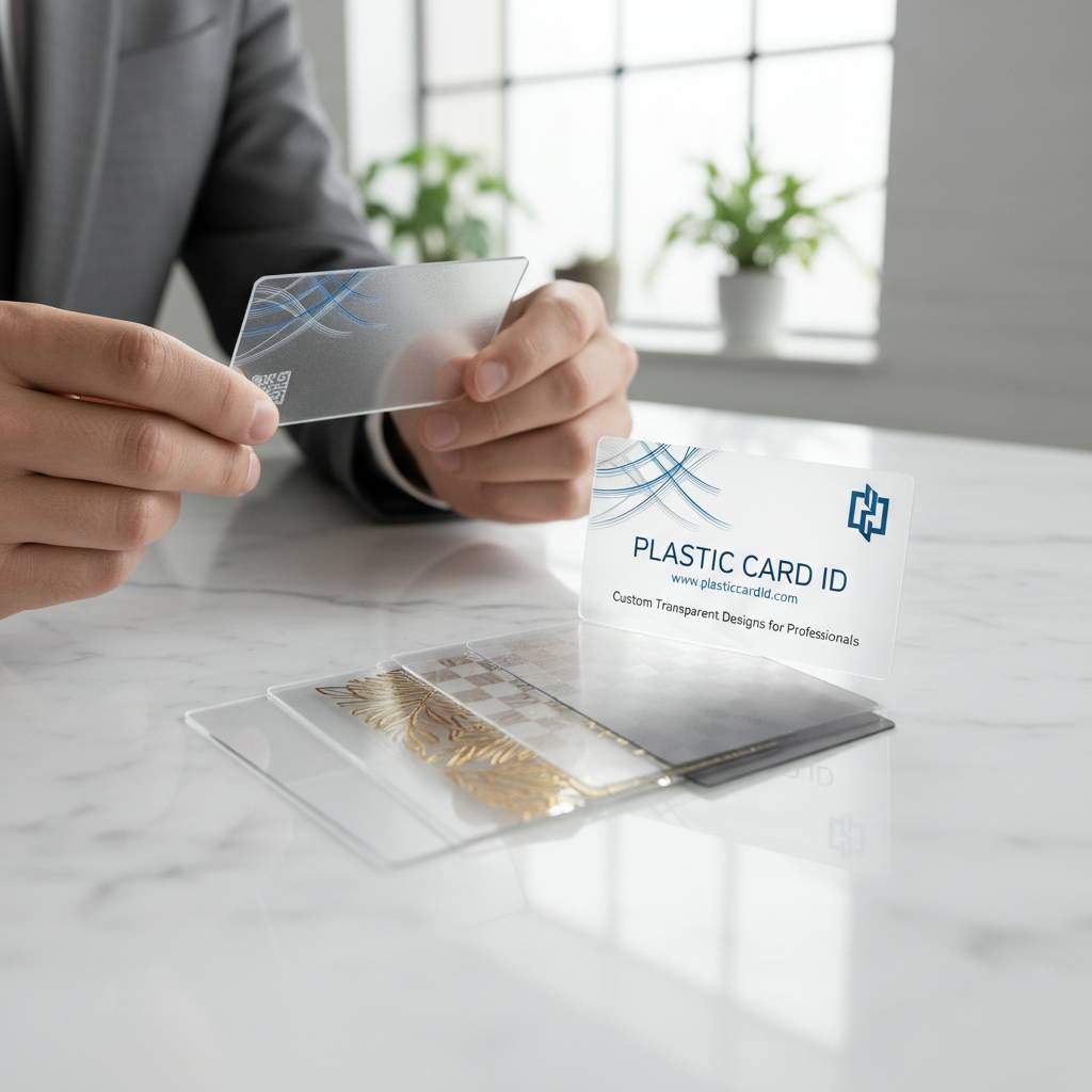 Benefits of Clear Plastic Business Cards - Plastic Card ID