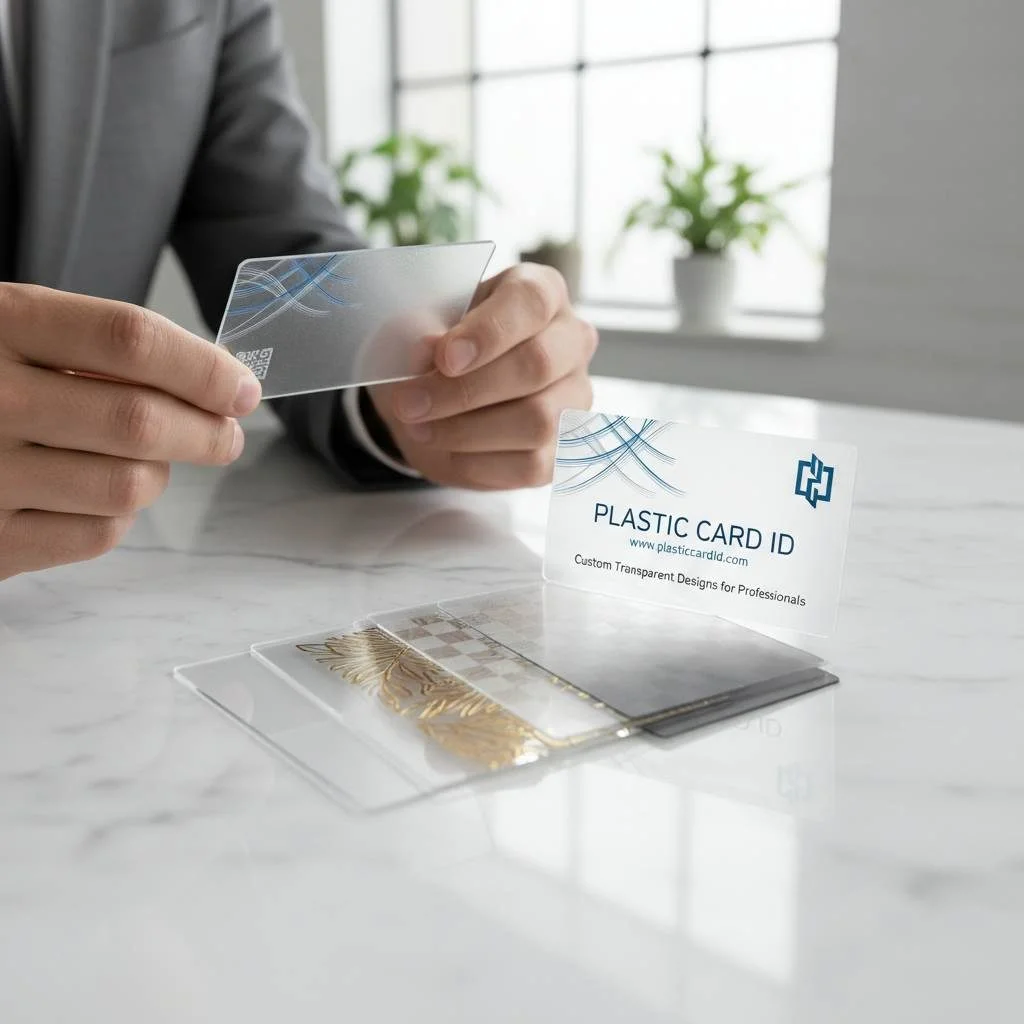 Benefits of Clear Plastic Business Cards - Plastic Card ID