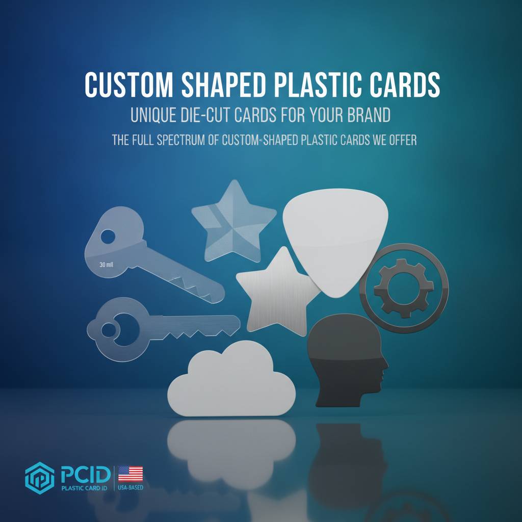 The Full Spectrum of Custom-Shaped Plastic Cards We Offer