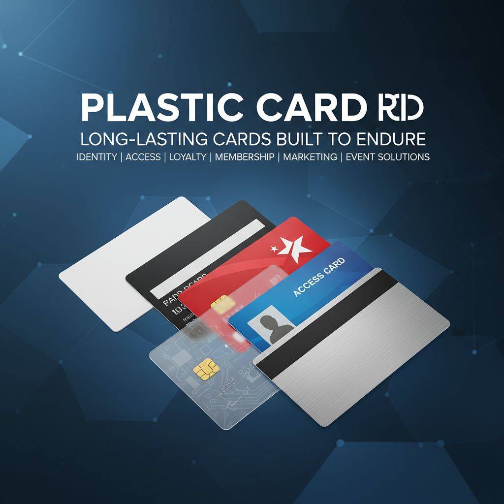 Our Complete Range of High-Durability Plastic Cards