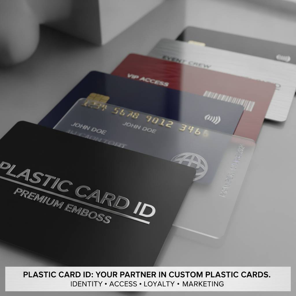 The Full Range of Custom Plastic Cards We Offer