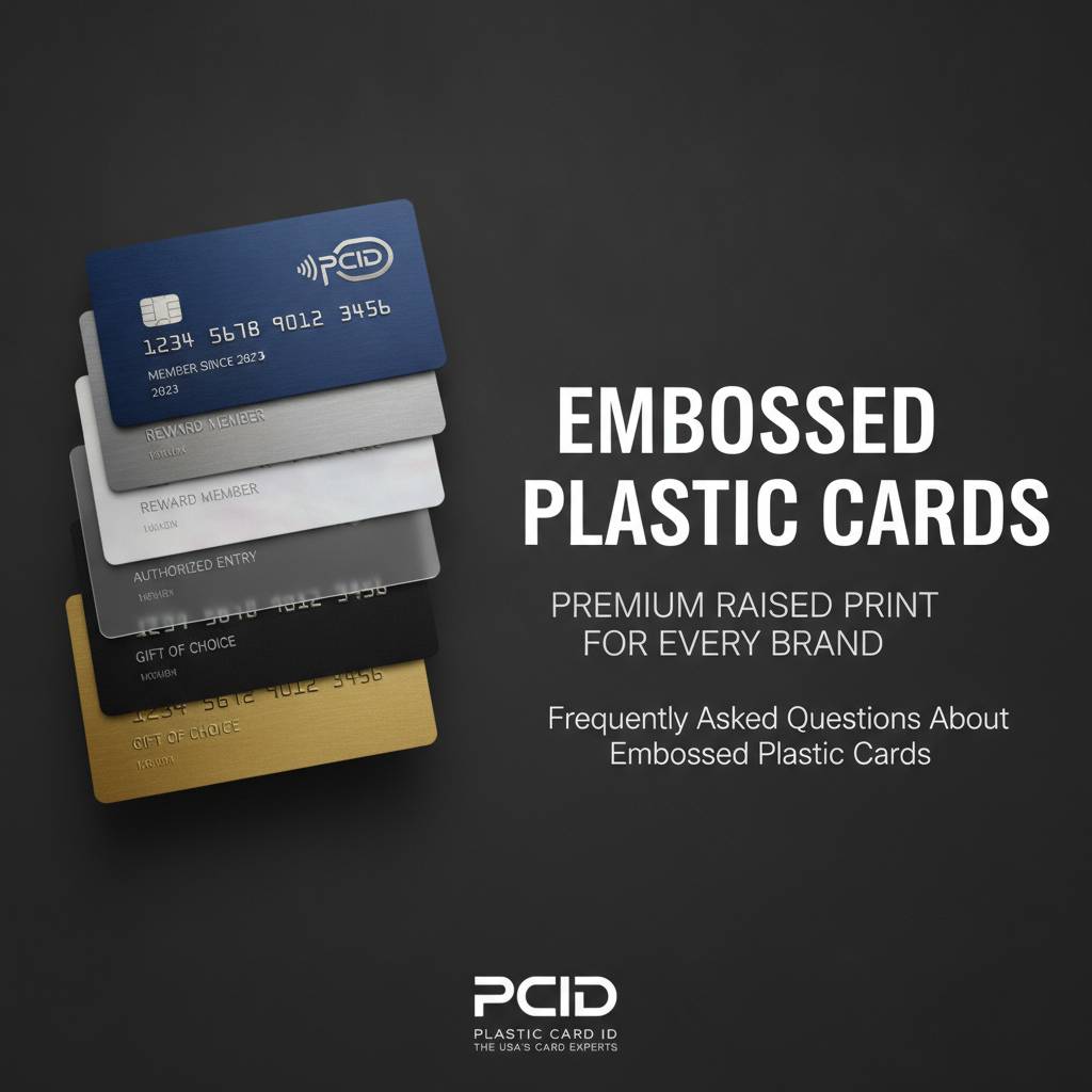 Frequently Asked Questions About Embossed Plastic Cards
