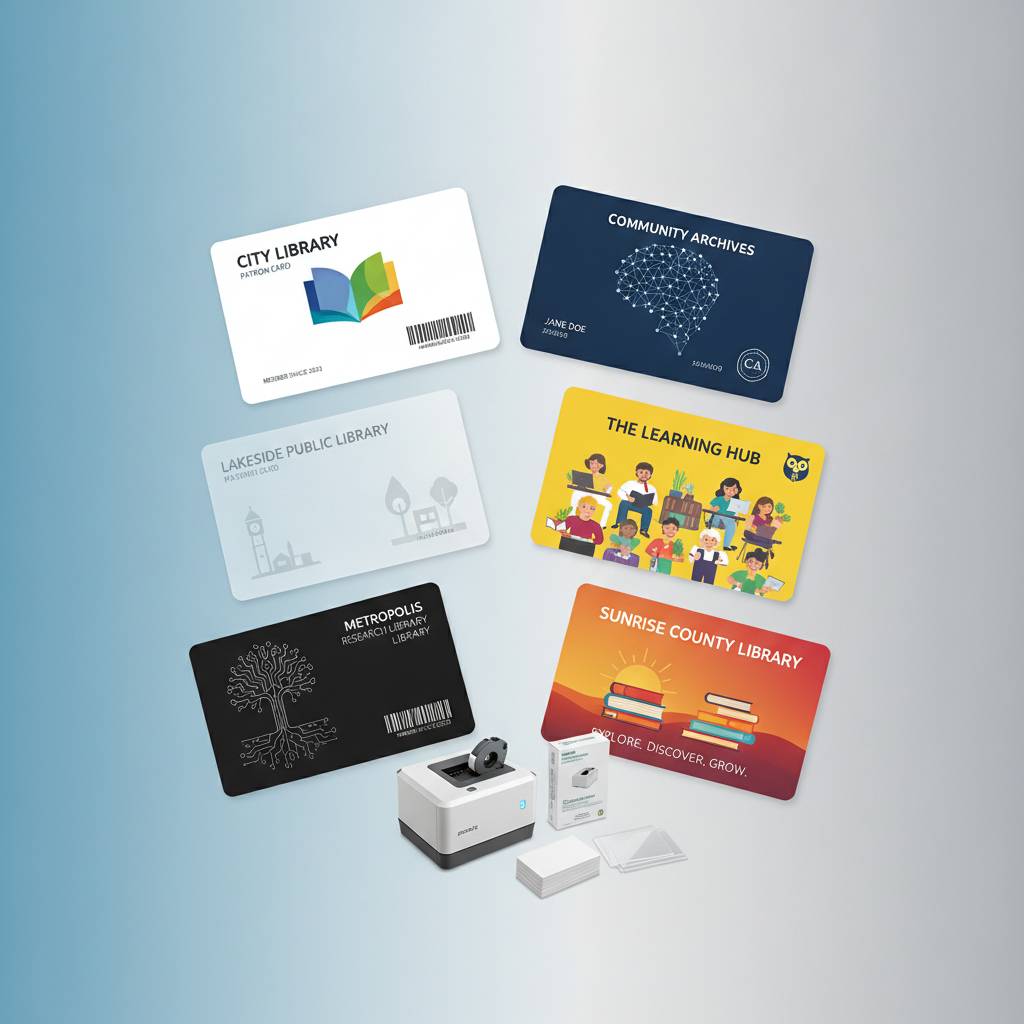 What Makes Our Plastic Library Cards Stand Out