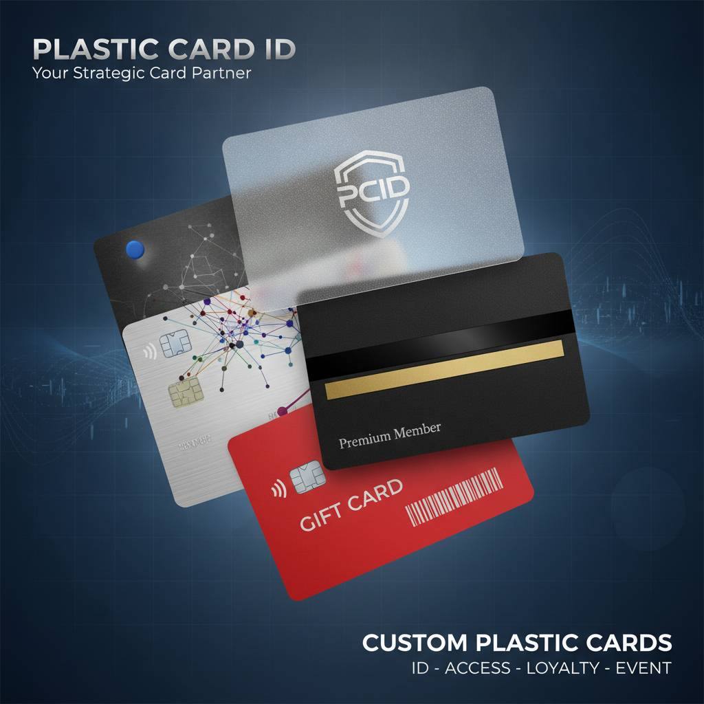 Our Full Range of Custom Plastic Cards With Logo Options