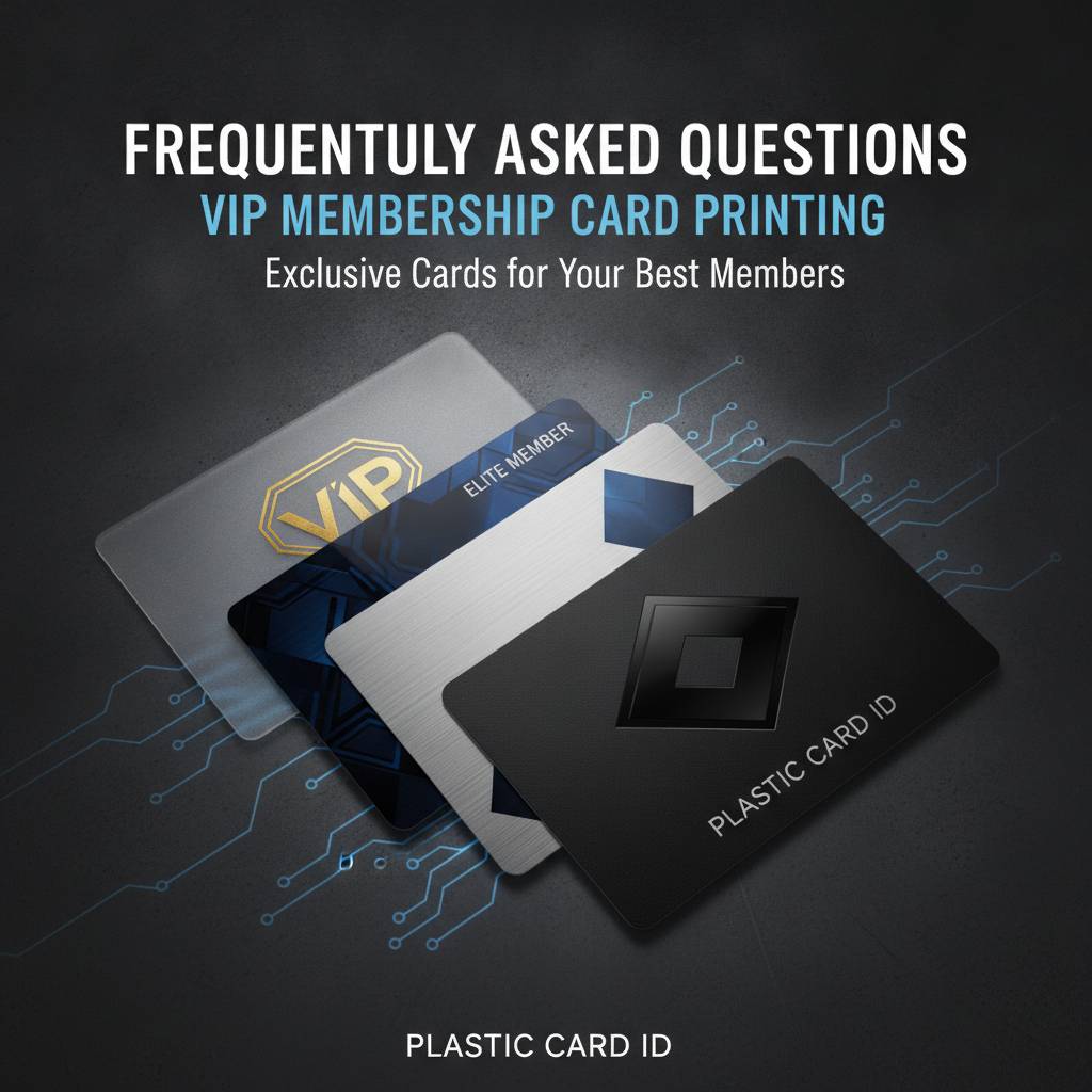 Frequently Asked Questions About VIP Membership Card Printing